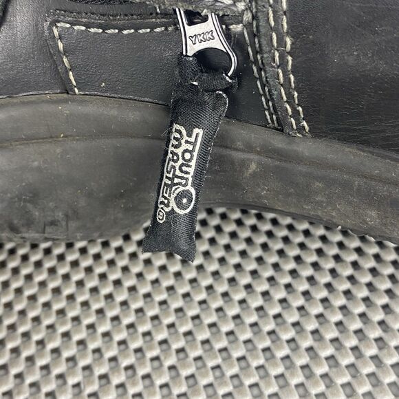 Tour Master Solution Waterproof Motorcycle Riding Boots Mens 11 Black Zipper - Picture 11 of 13